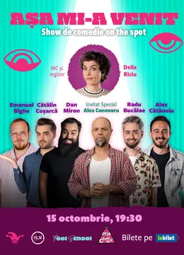 The Fool: Așa mi-a venit! | Show de comedie on the spot pe terasă