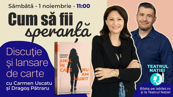 Ploiești: Workshop cu Carmen Uscatu și Dragoș Pătraru