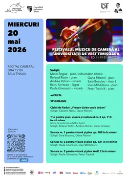 Sibiu: Festivalul Muzicii de Cameră UVT