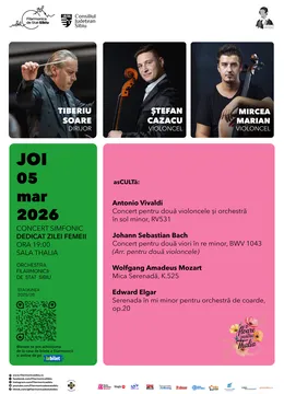Sibiu: Concert Simfonic dedicat Zilei Femeii
