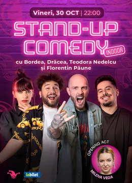 The Fool: Stand-up comedy cu Bordea, Drăcea, Teodora Nedelcu și Florentin Păune
