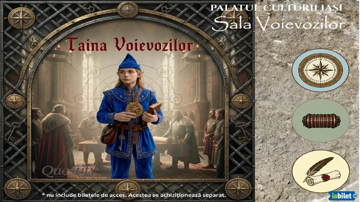 Iași: Taina Voievozilor - O aventură MUZQUEST
