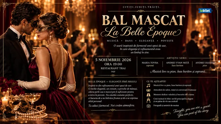 Iasi: Bal Mascat - La Belle Époque
