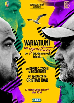 Spectacol de teatru „Variațiuni enigmatice”