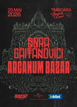 Timisoara: Dora Gaitanovici • “Arcanum Bazar” • Lansare de abum