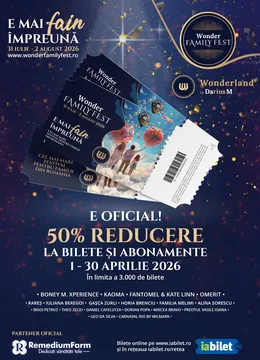 Cluj-Napoca: Wonder Family Fest – Ediția a III-a
