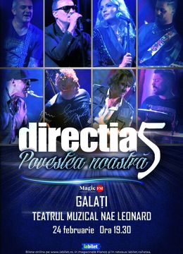 Galati: Concert Directia 5 - Povestea Noastra