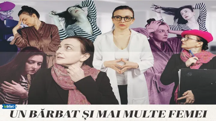 Un bărbat și mai multe femei