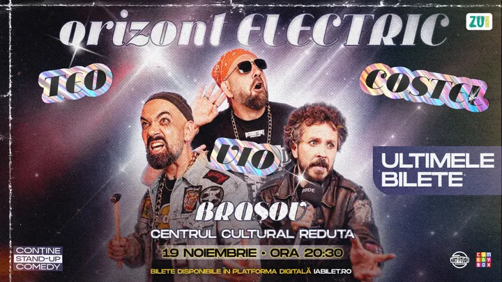 Brașov: Teo, Vio și Costel - Orizont Electric | Stand Up Comedy Show 2