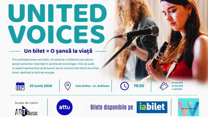 Concert Caritabil United Voices - Aplauda Viata