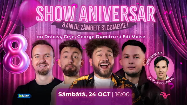 The Fool: Stand-up comedy cu Drăcea, Cîrje, Edi Moise și George Dumitru