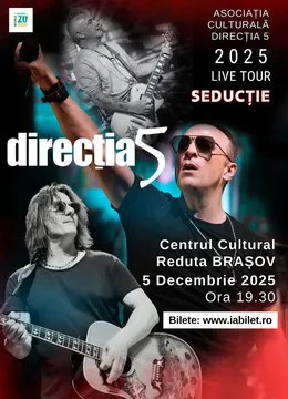 Brasov: Direcția 5 - Seductie Live Tour 2025
