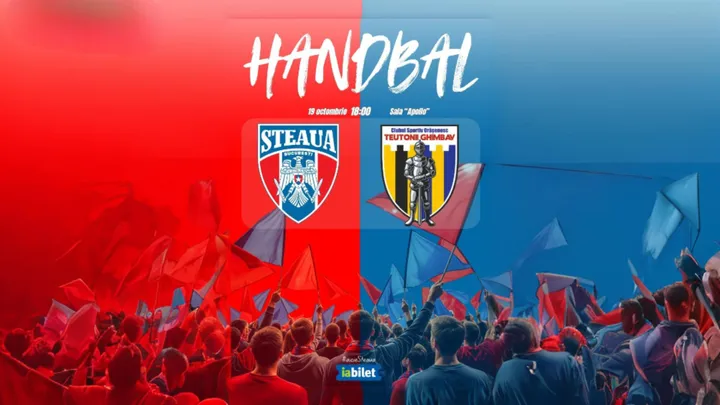 Handbal: CSA Steaua București – CSO Teutonii Ghimbav