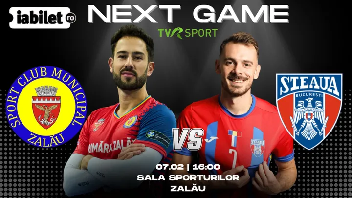Zalău: Volei | SCM Zalău – CSA Steaua București