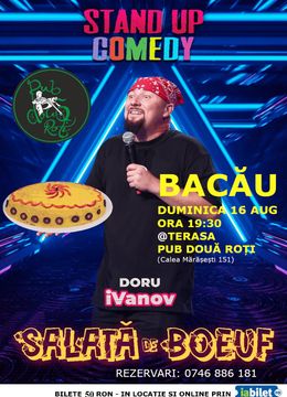 Bacau: Stand up comedy cu iVanov