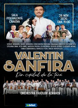 Craiova: Concert Valentin Sanfira