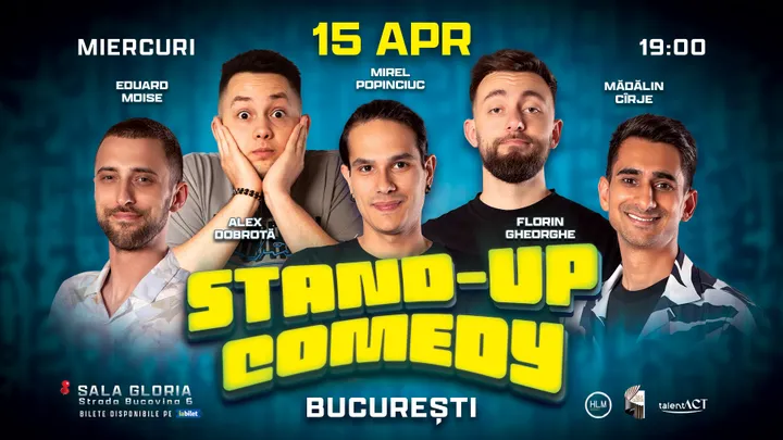 Stand-up comedy cu Cîrje, Popinciuc, Dobrotă, Florin și Moise