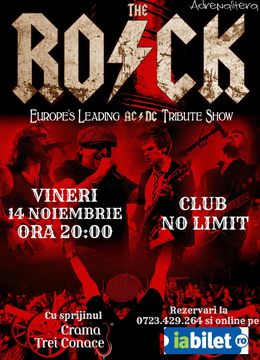 Buzău: Concert THE ROCK: Tribute AC / DC