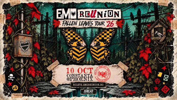 Constanța: Emo Reunion - Fallen Leaves Tour