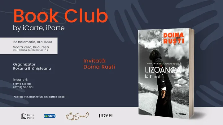 Club de Lectură (invitată Doina Ruști)