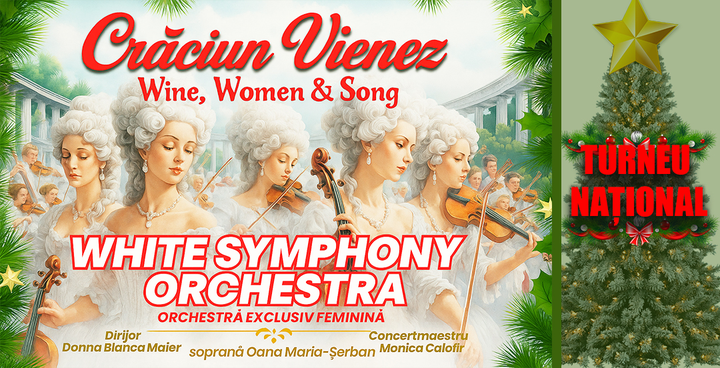 Călărași: Craciun Vienez - White Symphony Orchestra