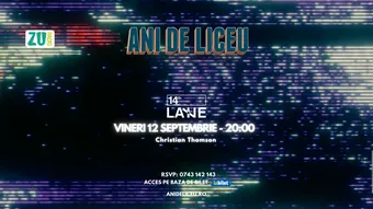 ANI DE LICEU la 14Th LANE