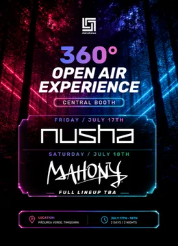 Timișoara: DATABASE pres. 360° Open Air Experience