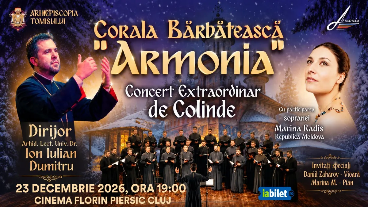 Corala Bărbătească „Armonia” - Concert extraordinar de colinde