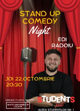 Timisoara: Stand-up Comedy cu Edi Radoiu