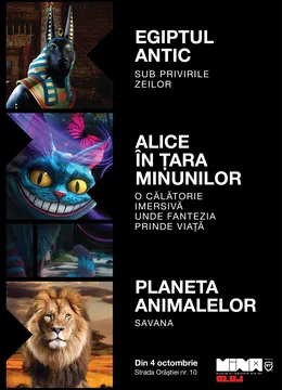 Egiptul Antic + Alice în Țara Minunilor + Planeta Animalelor