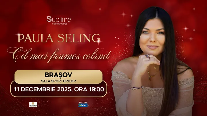 Brasov: Paula Seling - “Cel mai frumos colind”