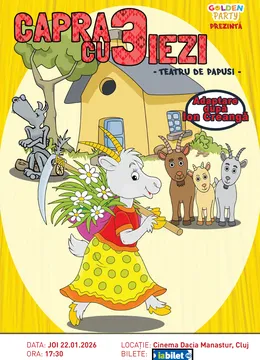 Cluj-Napoca: Capra cu 3 iezi