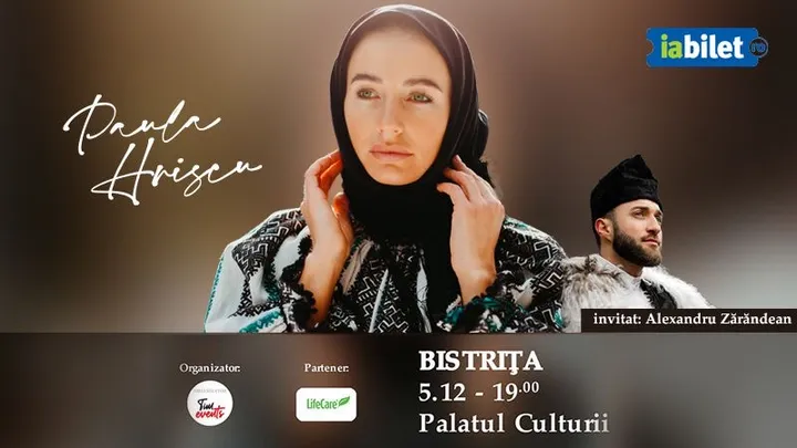 Bistrita: Concert de colinde Paula Hriscu: M-o trimis mama la capre!
