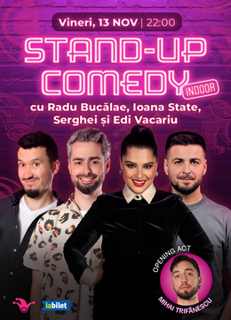 The Fool: Stand-up comedy cu Bucălae, Ioana State, Serghei și Edi Vacariu