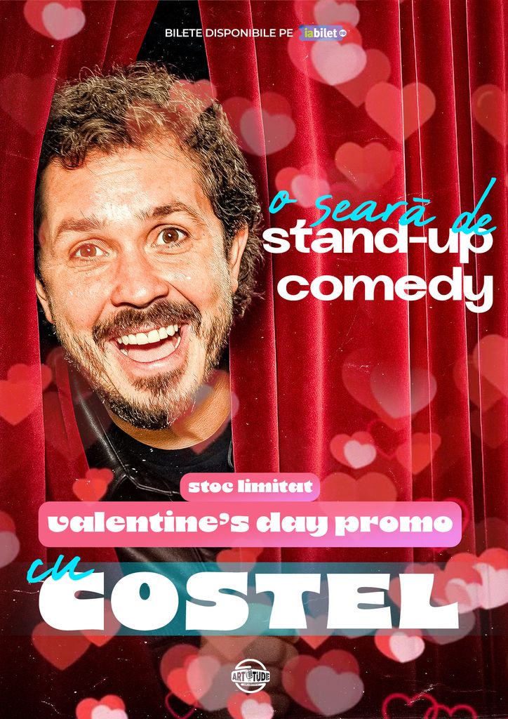 Râmnicu Vâlcea: O seara de stand up comedy cu Costel
