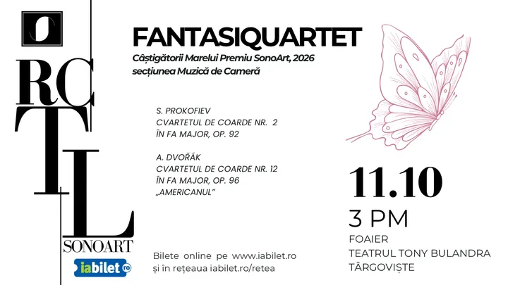 Targoviste: Recital SonoArt - FANTASIQuartet