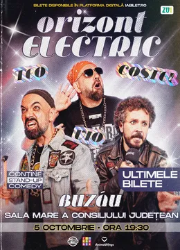 Buzau: Teo, Vio și Costel - Orizont Electric | Stand Up Comedy Show