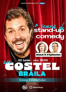 Braila: O seară de stand up comedy cu Costel | Comedy Show