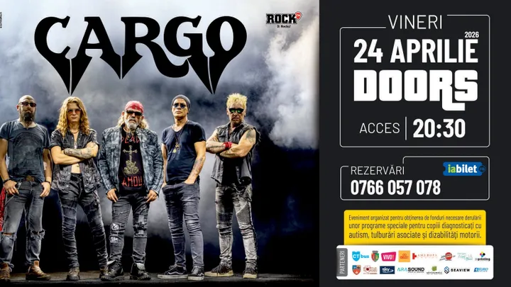 Constanta: Concert caritabil Cargo - 13 ani Music for Autism