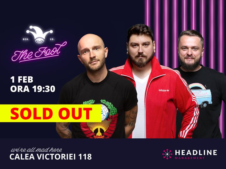 The Fool: Stand-up comedy cu Bordea, Micutzu și Cortea