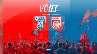 Volei: CSA Steaua Bucureşti – CS Dinamo