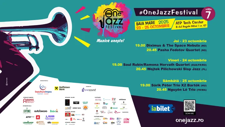 Baia Mare: Bilete 1 zi - One Jazz Festival 2025, Ediția 7.0
