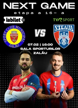 Zalău: Volei | SCM Zalău – CSA Steaua București