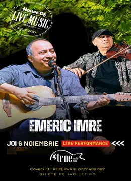 Emeric Imre – Live
