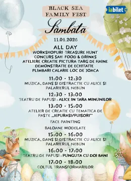 Black Sea Family Fest - Festival de Paște pentru întreaga familie – La Herghelie!