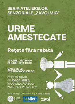 Seria Atelierelor Senzoriale „Zăvoi Mic" • Urme Amestecate
