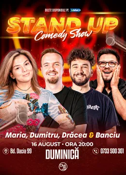 Stand-up Comedy cu Maria Popovici, George Dumitru, Drăcea & Banciu la Club 99