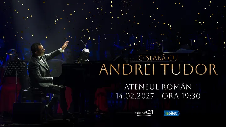 O seară cu Andrei Tudor – "De dragoste, pe românește” - ORA 19:30