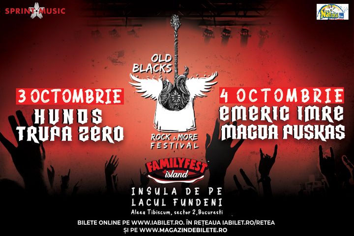 Old Blacks Rock & More Festival @ #FAMILYFEST Island - 3 octombrie