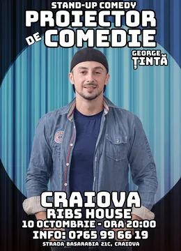 Craiova: Stand-up Comedy cu George Țintă